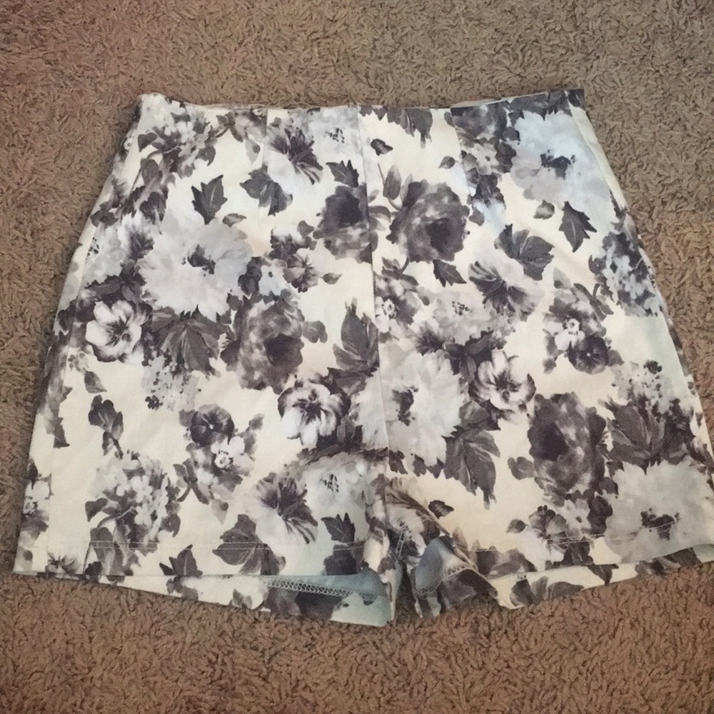 High waisted shorts